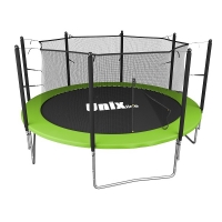 Батут с защитной сетью UNIX Line Simple 12 ft Green (inside)