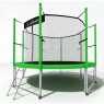 Батут с защитной сетью i-JUMP 16FT GREEN