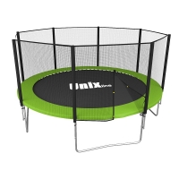 Батут с защитной сетью UNIX Line Simple 12 ft Green (outside)