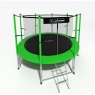 Батут с защитной сетью i-JUMP 10FT GREEN