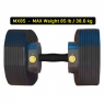 MX Select Гантели наборные MX Select MX-85, вес 5.6-38.6 кг, 2 шт без стойки