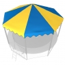 UNIX Крыша для батута UNIX 10 ft (сине-желтая)