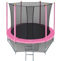 Батут с защитной сетью Hasttings Classic Pink (2,44 м)