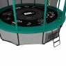 Батут с защитной сетью UNIX Line SUPREME GAME 14 ft (green)