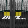 Батут с защитной сетью UNIX Line SUPREME GAME 14 ft (green)