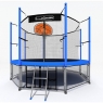 Батут с защитной сетью i-JUMP BASKET 10FT BLUE