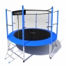 Батут с защитной сетью i-JUMP CLASSIC LIGHT 14FT BLUE