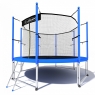 Батут с защитной сетью i-JUMP CLASSIC LIGHT 14FT BLUE