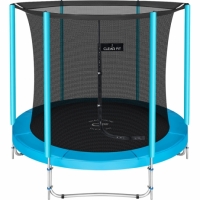 Батут с защитной сетью Clear Fit ElastiqueHop 8Ft