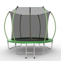 Батут с защитной сетью EVO JUMP Internal 8ft (Green) с лестницей