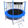 Батут с защитной сетью i-JUMP CLASSIC LIGHT 8FT BLUE