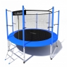 Батут с защитной сетью i-JUMP CLASSIC LIGHT 8FT BLUE