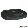 PANGOLIN Диск олимпийский обрезиненный PANGOLIN WP088 25 кг, черный с двумя хватами