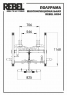 Силовой тренажер REBEL HR04 Полурама многофункциональная