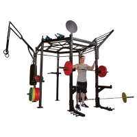Силовой тренажер Body-Solid CLUB FULL PACKAGE Гексагональная рама для кроссфит