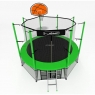 Батут с защитной сетью i-JUMP BASKET 12FT GREEN