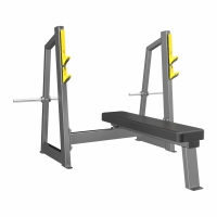 Силовой тренажер DHZ FITNESS Скамья-стойка для жима штанги лежа (Olympic Bench) A-3043