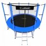 Батут с защитной сетью i-JUMP CLASSIC LIGHT 12FT BLUE