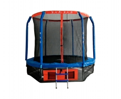 Батут с защитной сетью DFC JUMP BASKET 14ft Арт.14FT-JBSK-B