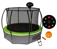 Батут с защитной сетью Hasttings Air Game Basketball (3,05 м)