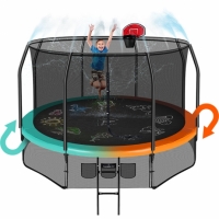 Батут с защитной сетью Clear Fit FamilyHop 10Ft