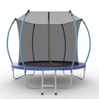 Батут с защитной сетью EVO JUMP Internal 8ft (Blue) с лестницей