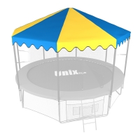 UNIXFit Крыша для батута UNIX 8 ft (сине-желтая)