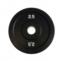 ORIGINAL FIT.TOOLS Диск бамперный 2,5 кг (черный), арт.FT-BPB-2,5