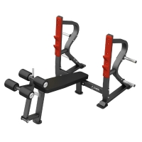 Силовой тренажер Smith Fitness DH028 Олимпийская скамья с отрицательным наклоном для жима