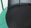Батут с защитной сетью ARLAND премиум 8FT с внутренней страховочной сеткой и лестницей (Dark green)