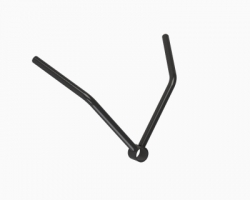 ORIGINAL FIT.TOOLS Рукоятка для работы с грифом слабоизогнутая средний хват FT-UBHC
